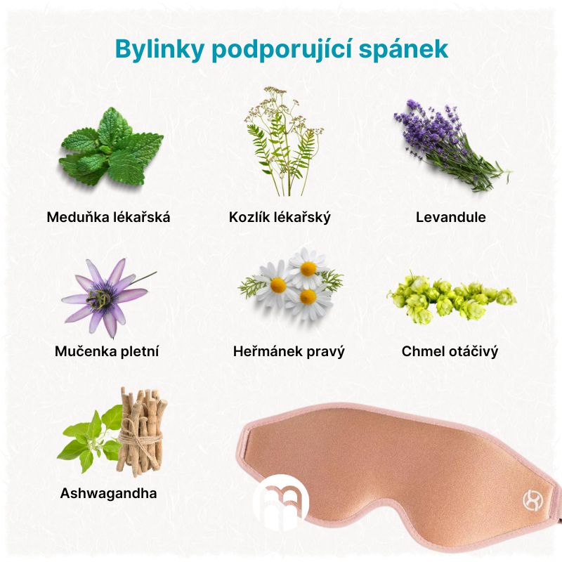 Bylinky podporující spánek